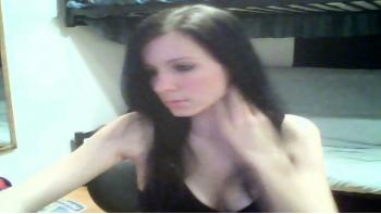Sexig tjej onanerar på webcam DEL 1